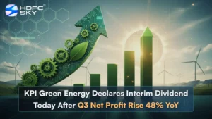 KPI Green Energy Declares Interim Dividend Today After Q3 Net Profit Rise 48% YoY 