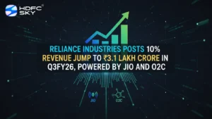 Reliance Industries Posts 10% Revenue Jump to ₹3.1 Lakh Crore in Q3FY26, Powered by Jio and O2C