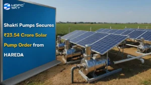 Shakti Pumps Secures ₹23.5͏4 Cr͏ore Solar Pump Order f͏rom͏ ͏HAREDA 