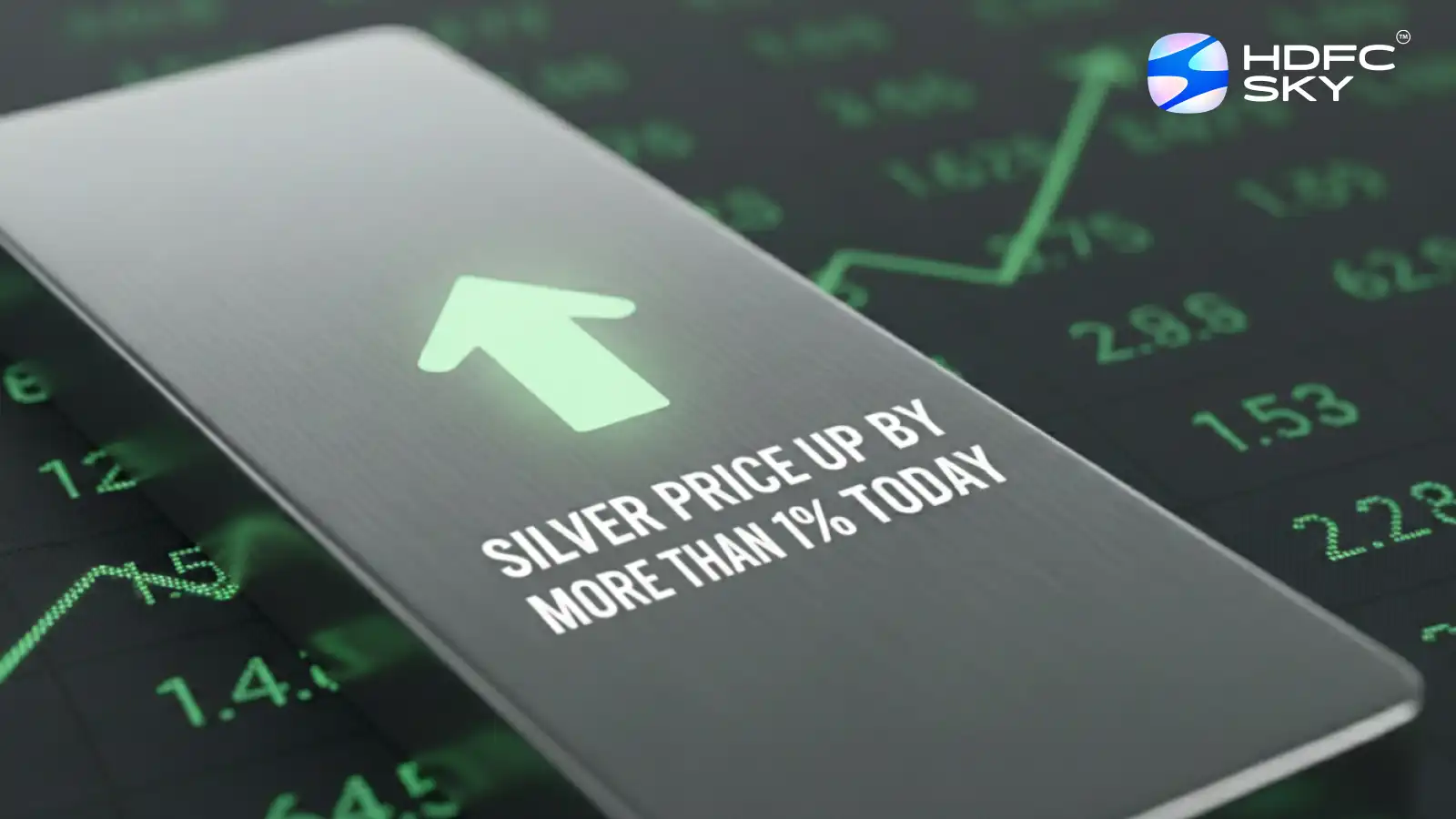 Silver Price up by More Than 1% Today 