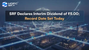 SRF Declares Interim Dividend of ₹5.00; Record Date Set Today  