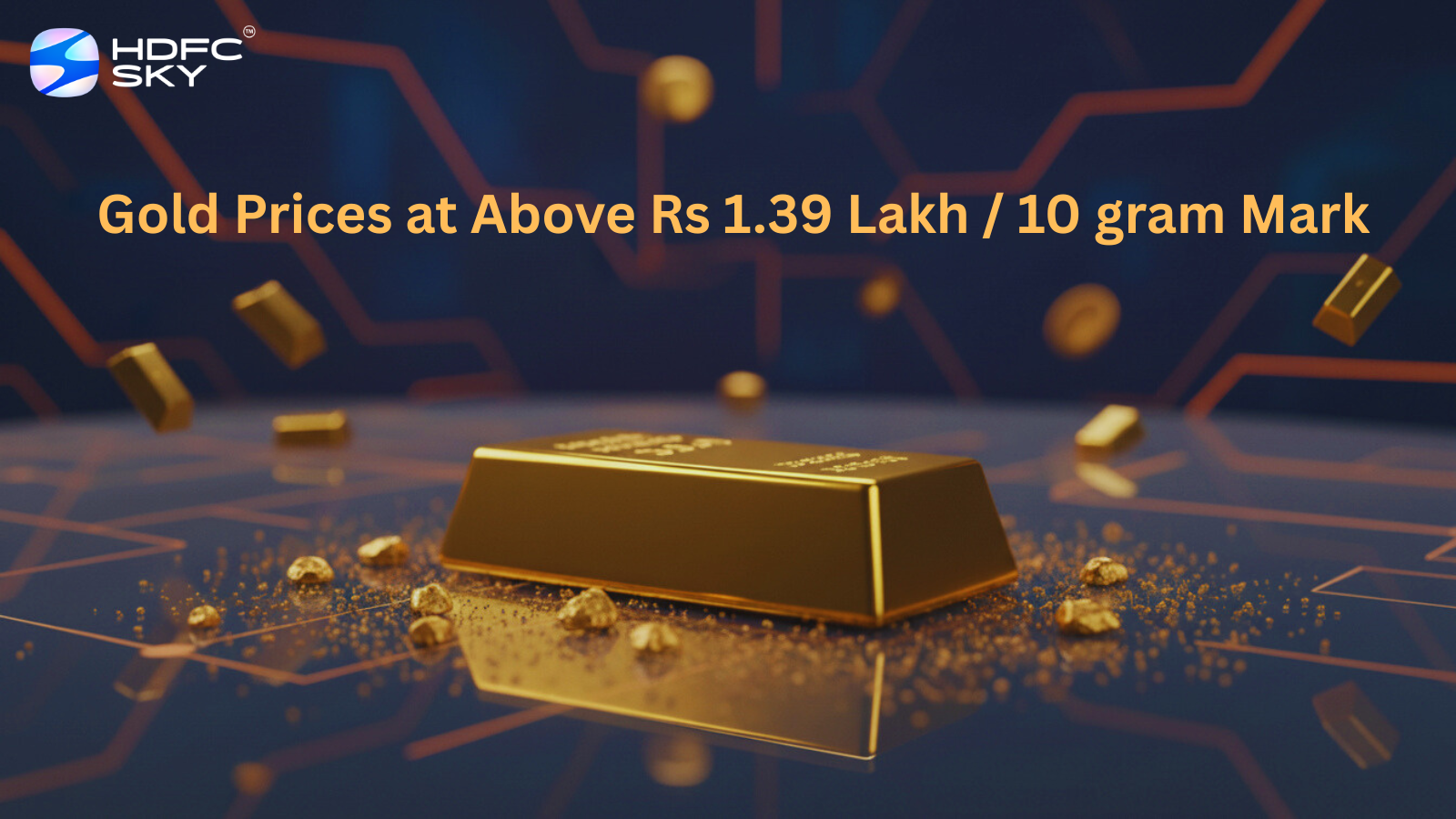 Gold  Prices at Above Rs 1.39 Lakh / 10 Gram Mark 