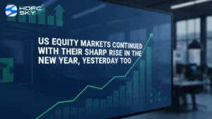 US equity markets continued with their sharp rise in the new year, yesterday too