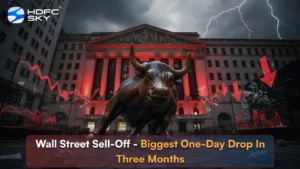 Wall Street sell-off - Biggest one-day drop in three months