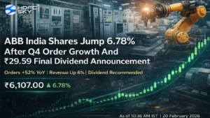 ABB India Share Price Jump 6.78% After Q4 Result and ₹29.59 Final Dividend Announcement