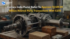 Carraro India Postal Ballot To Approve ₹10,129.49 Million Related Party Transactions With CDTI