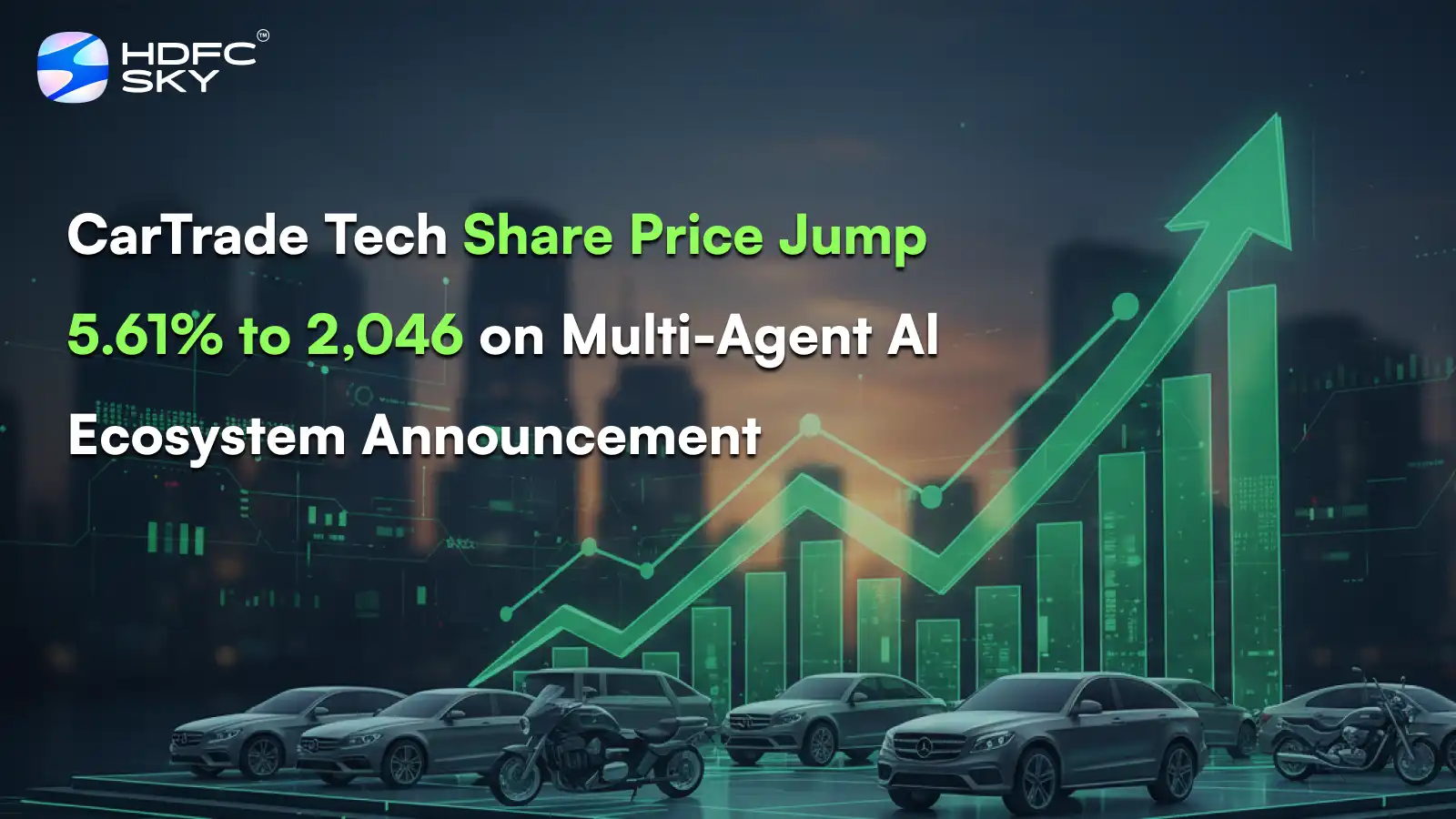 CarTrade Tech Share Price Jump 5.61% to ₹2,046 on Multi-Agent AI Ecosystem Announcement