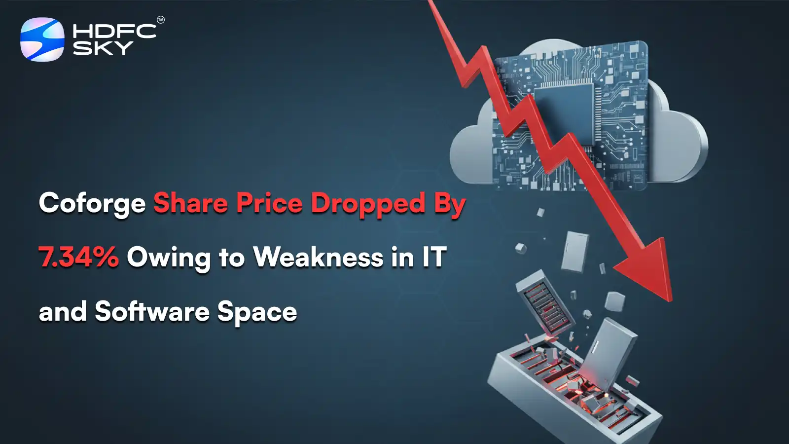 Coforge Share Price Dropped By 7.34% Owing to Weakness in IT and Software Space 