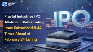 Fractal Industries IPO Allotment Status Today; Issue Subscribed 5.44 Times Ahead of February 24 Listing