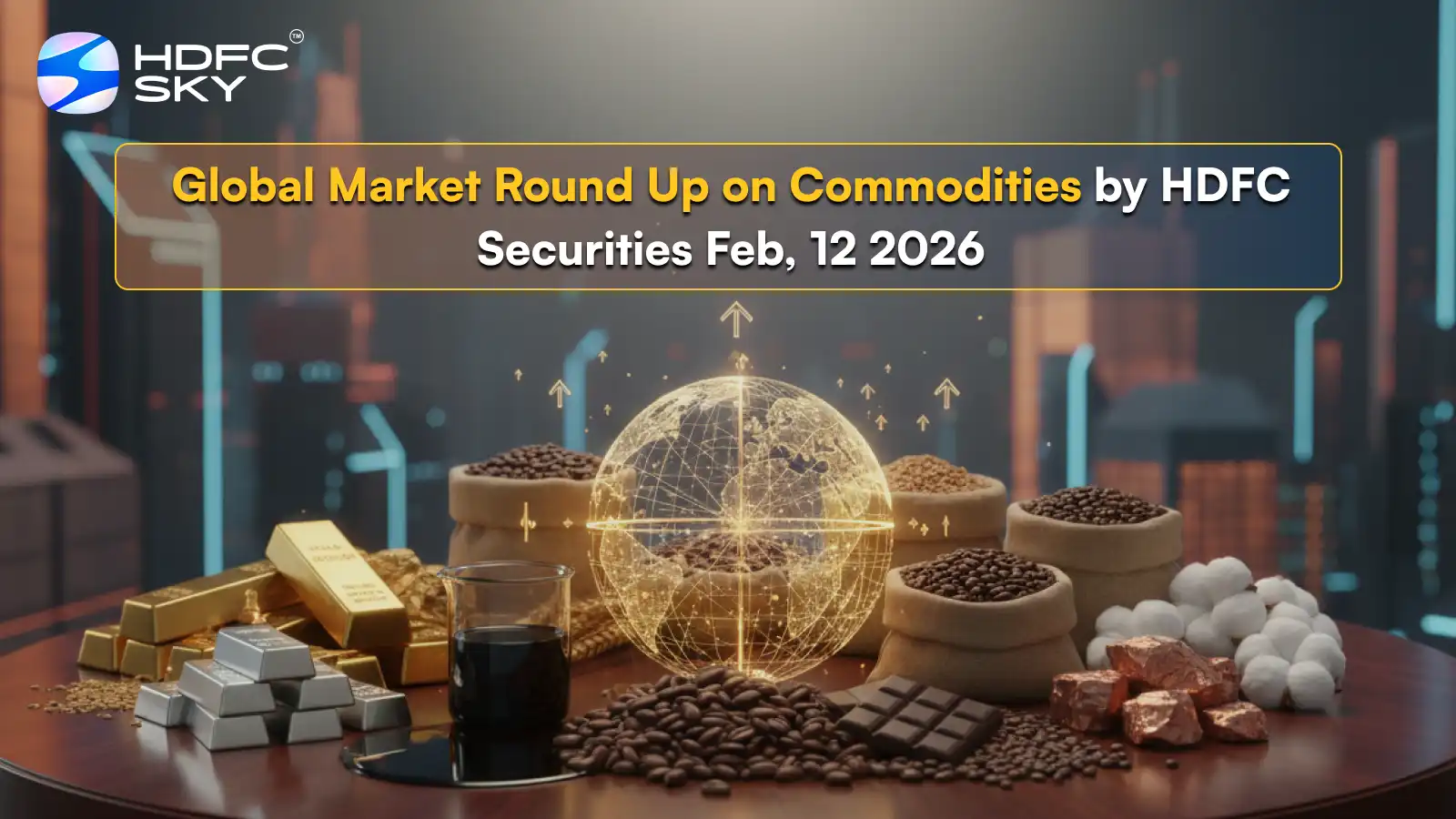 Global Market Round Up on Commodities by HDFC Securities Feb, 12 2026