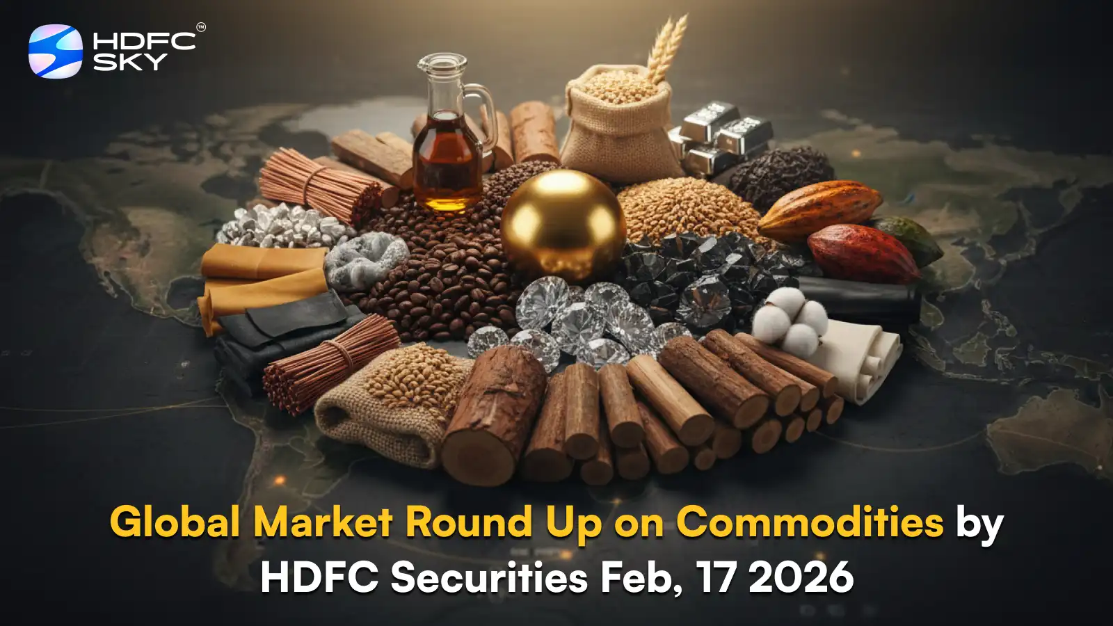 Global Market Round Up on Commodities by HDFC Securities Feb, 17 2026