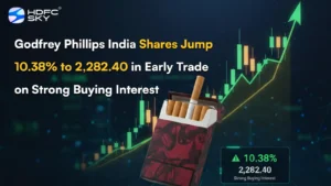 Godfrey Phillips India Shares Jump 10.38% to ₹2,282.40 in Early Trade on Strong Buying Interest 