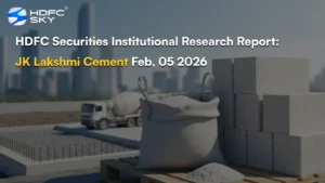 HDFC Securities Institutional Research Report: JK Lakshmi Cement Feb, 05 2026