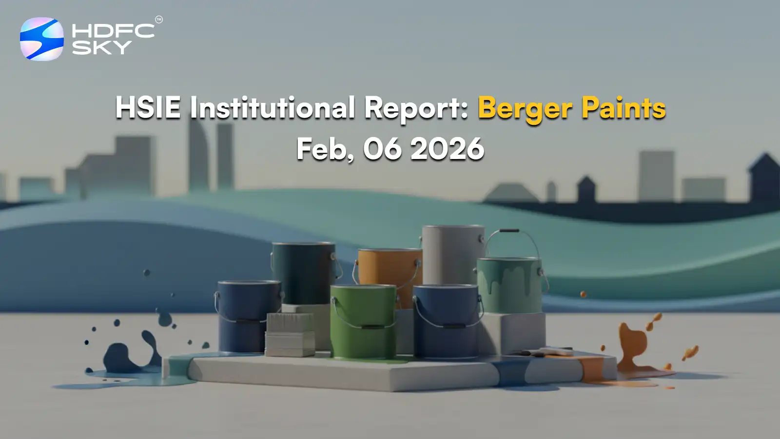 HSIE Institutional Report: Berger Paints Feb, 06 2026