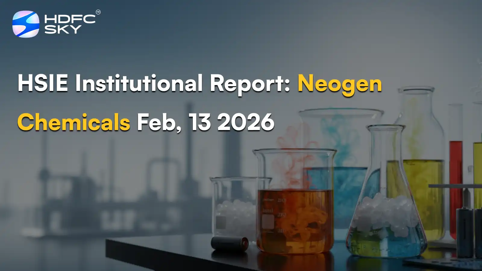 HSIE Institutional Report: Neogen Chemicals Feb, 13 2026