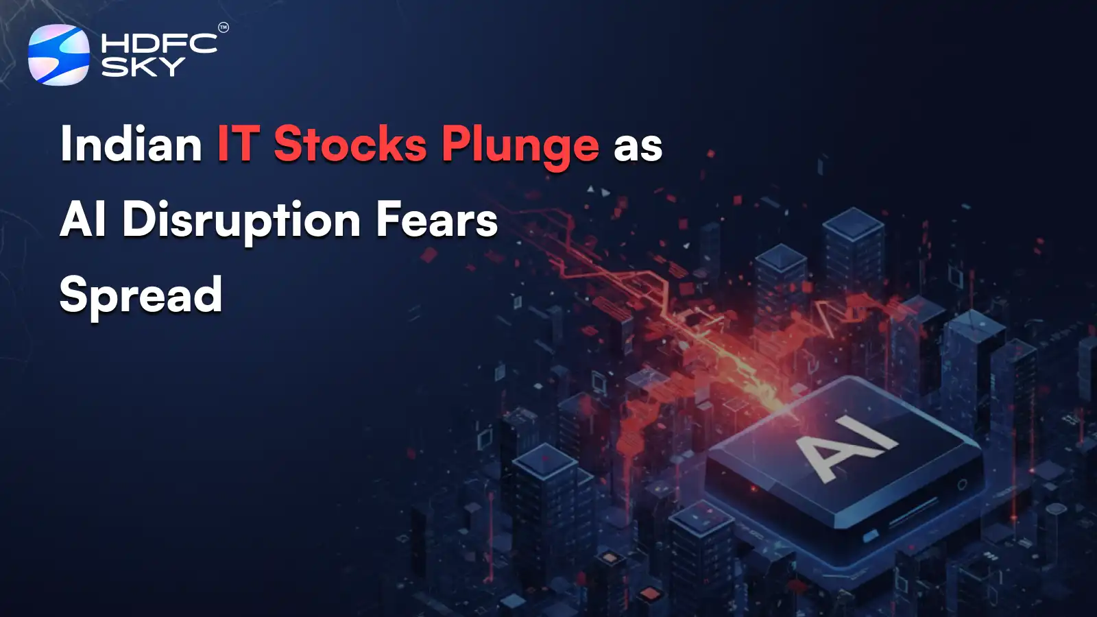 Indian IT Stocks Plunge as AI Disruption Fears Spread 