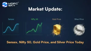 Market Update: Sensex, Nifty 50, Gold Price, and Silver Price Today 