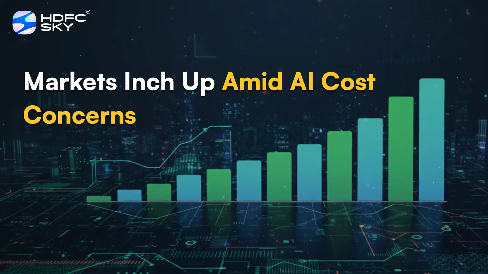 Markets Inch Up Amid AI Cost Concerns