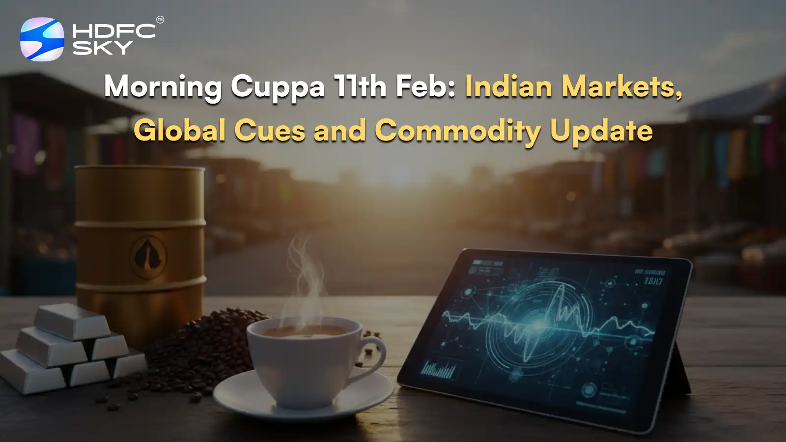 Morning Cuppa 11th Feb: Indian Markets, Global Cues and Commodity Update