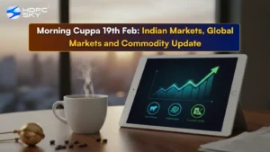 Morning Cuppa 19th Feb: Indian Markets, Global Markets and Commodity Update