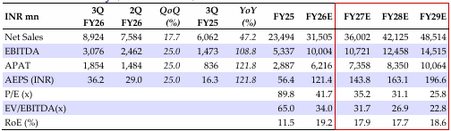 Financial summary (consolidated)
