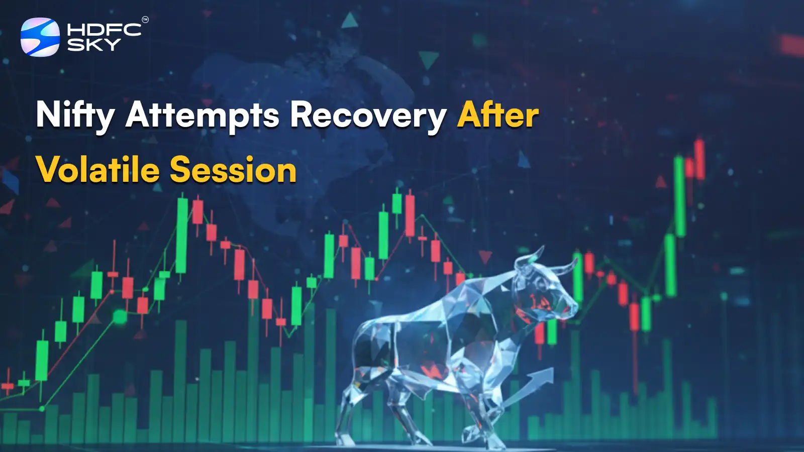 Nifty Attempts Recovery After Volatile Session