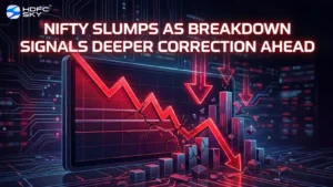 Nifty Slumps as Breakdown Signals Deeper Correction Ahead