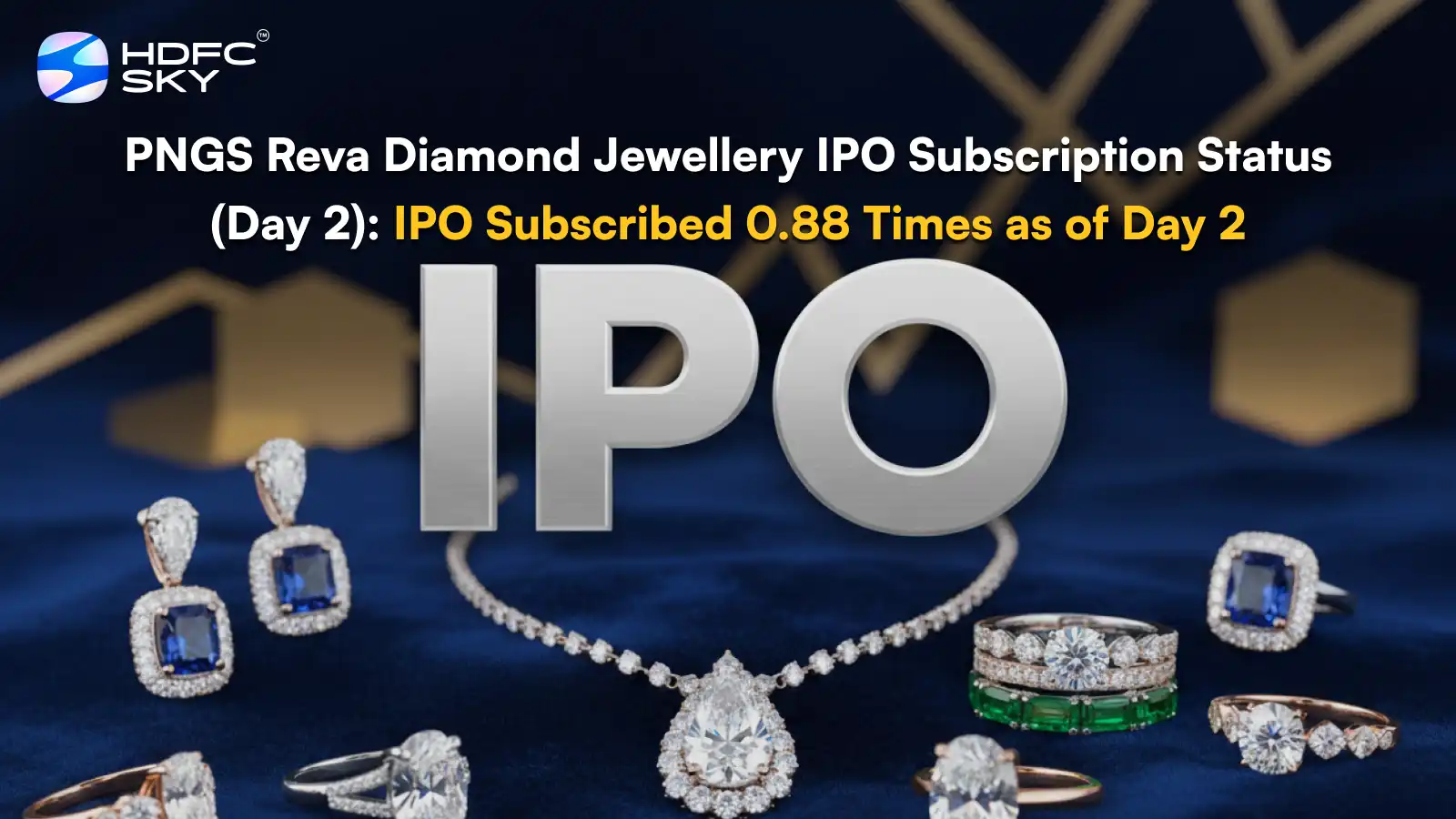 PNGS Reva Diamond Jewellery IPO Day 2 Subscription Status: IPO Subscribed 0.88 Times 