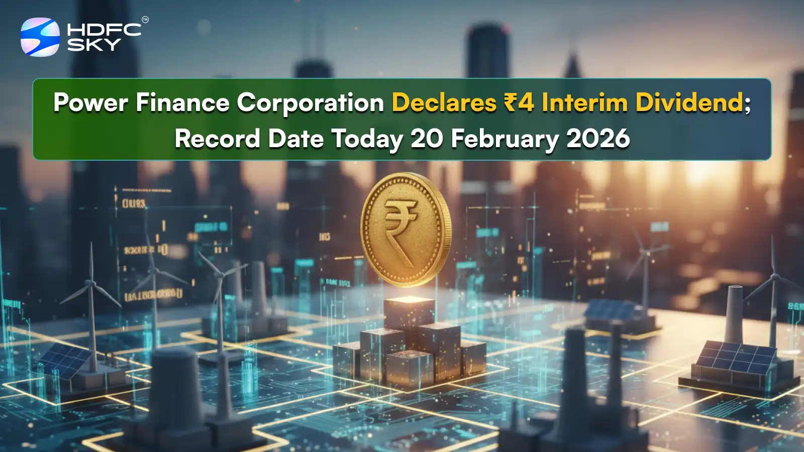 Power Finance Corporation Declares ₹4 Interim Dividend; Record Date Today 20 February 2026