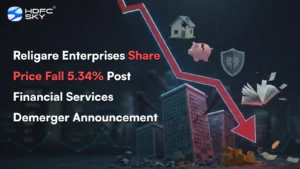 Religare Enterprises Share Price Fall 5.34% Post Financial Services Demerger Announcement