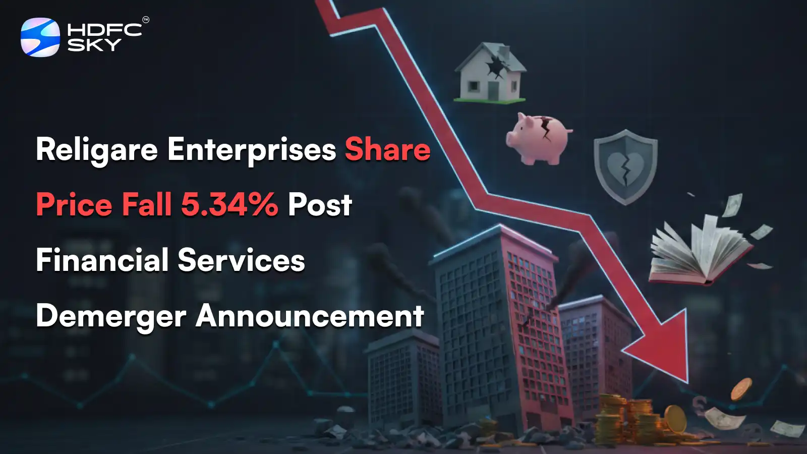 Religare Enterprises Share Price Fall 5.34% Post Financial Services Demerger Announcement