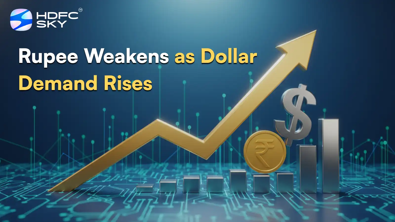 Rupee Weakens as Dollar Demand Rises