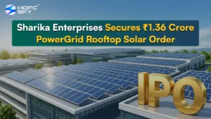 Sharika Enterprises Secures ₹1.36 Crore Power Grid Rooftop Solar Order