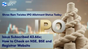 Shree Ram Twistex IPO Allotment Status Today: Issue Subscribed 43.66x; How to Check on NSE, BSE and Registrar Website