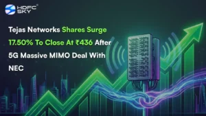 Tejas Networks Share Price Surge 17.50% To Close At ₹436 After NEC Deal 