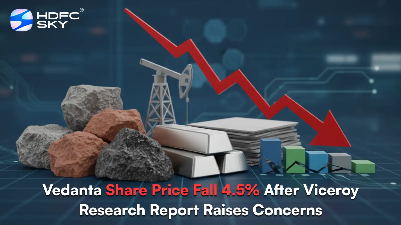 Vedanta Share Price Fall 4.5% After Viceroy Research Report Raises Concerns