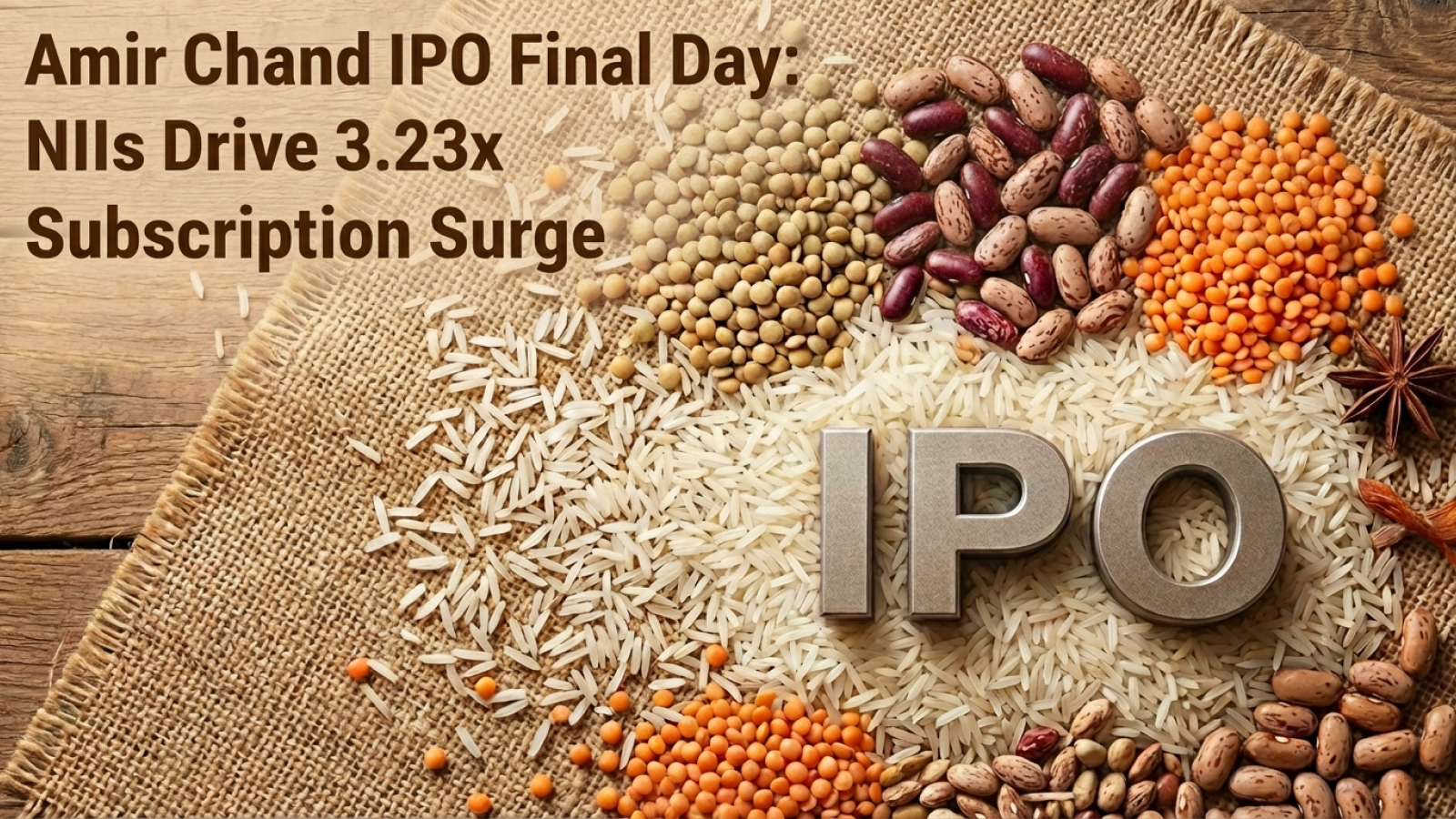 Amir Chand IPO Final Day: NIIs Drive 3.23x Subscription Surge