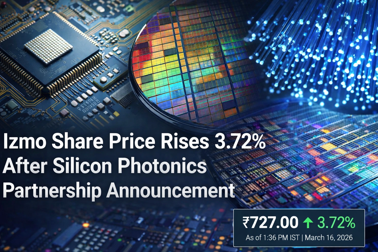Izmo Share Price Rises 3.72% After Silicon Photonics Partnership Announcement