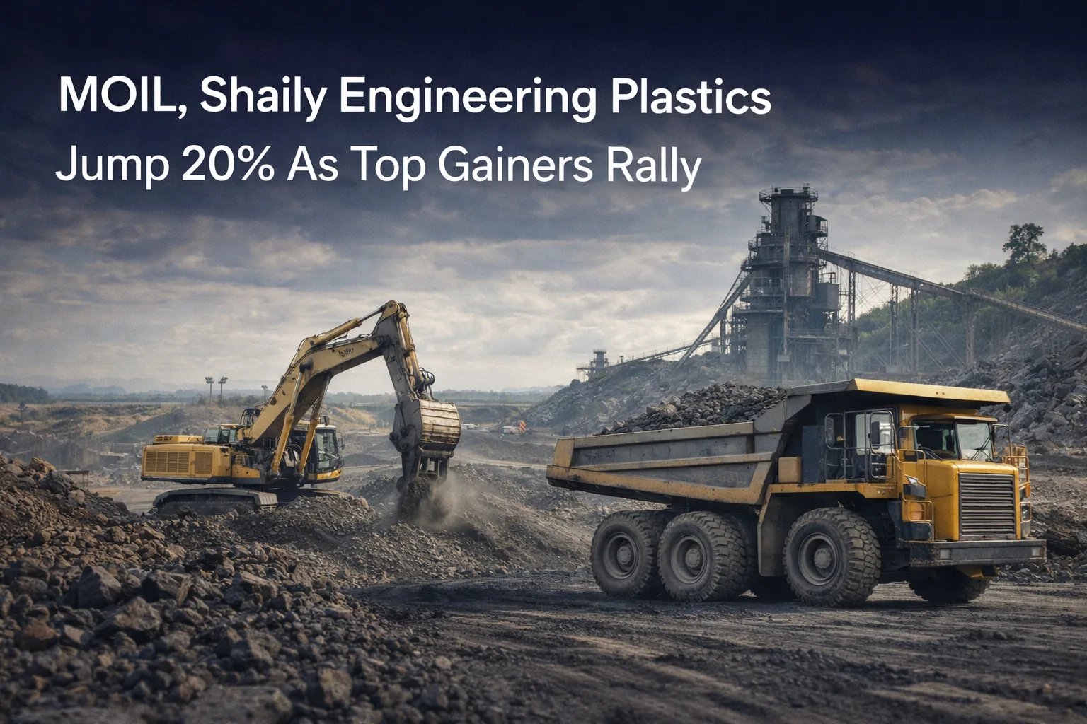 NSE March 17 Top Gainers: MOIL, Shaily Engineering Plastics Jump 20% 