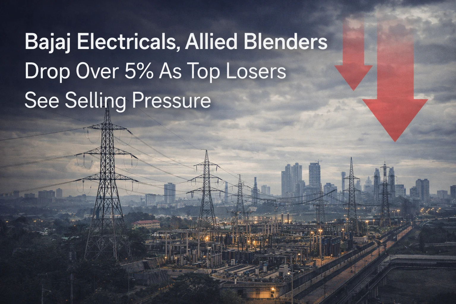 NSE March 17 Top Losers: Bajaj Electricals, Allied Blenders Drop Over 5% In Selling Pressure