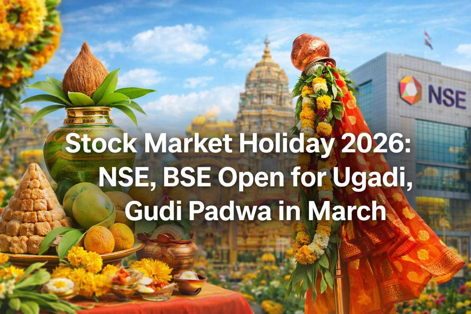Stock Market Holiday 2026: Is NSE Closed For Trading For Ugadi, Gudi Padwa?