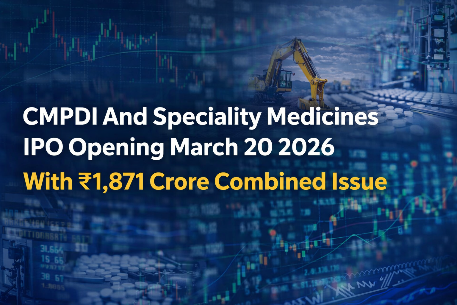 CMPDI And Speciality Medicines IPO Opening on Friday With ₹1,871 Crore Combined Issue