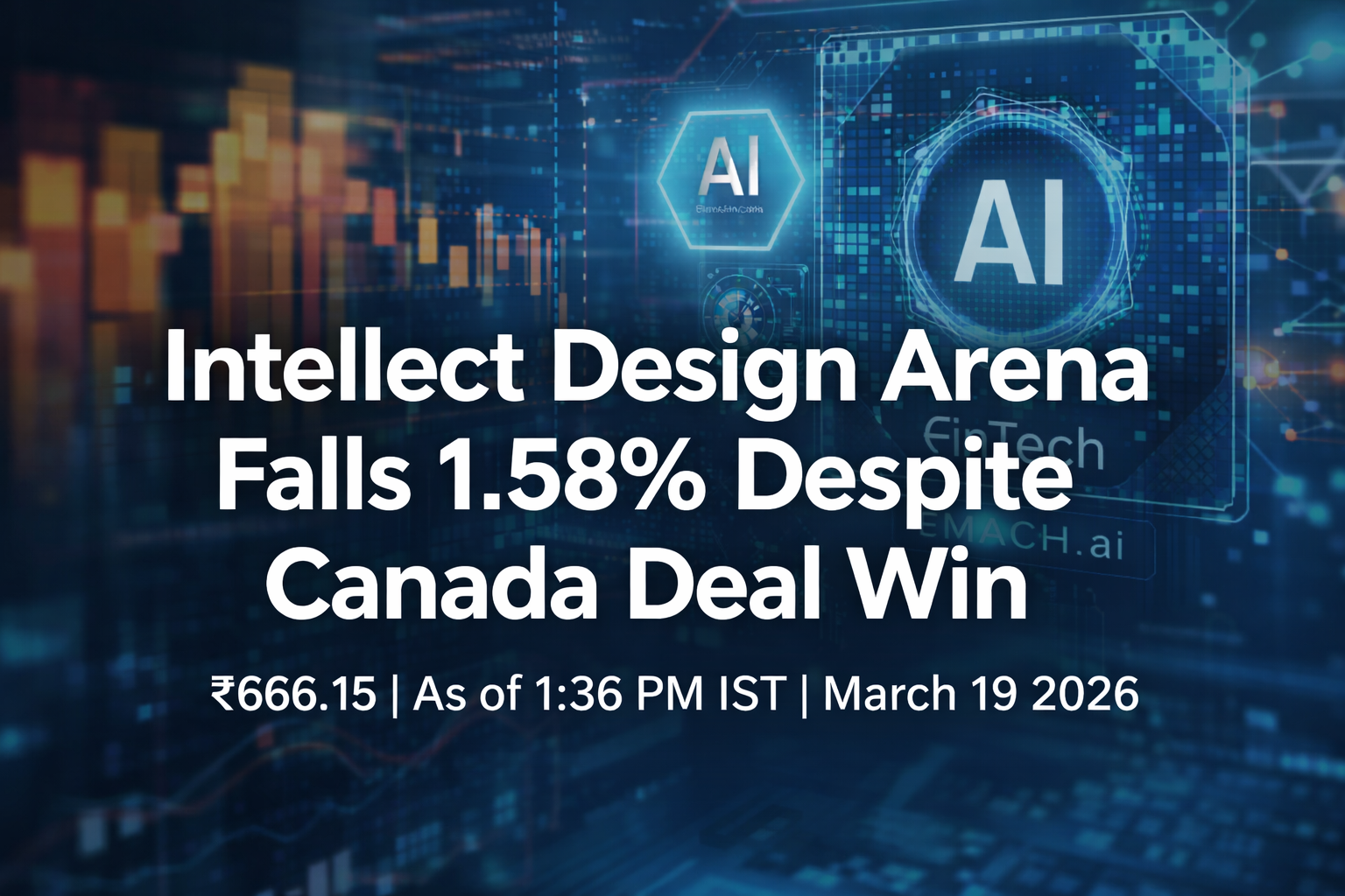 Intellect Design Arena Share Price Fall 1.58% Despite Deal Win With Bulkley Valley Credit Union