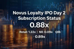 Novus Loyalty IPO Day 2 Subscription Status at 0.88x by Day 2