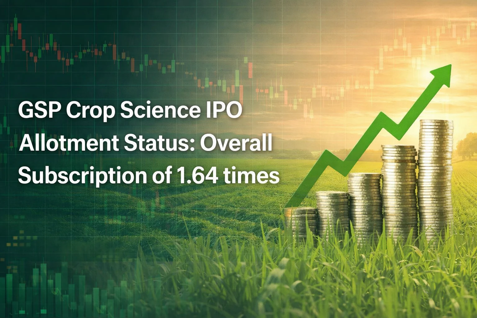 GSP Crop Science IPO Allotment Status: Issue Subscribed 1.64 times
