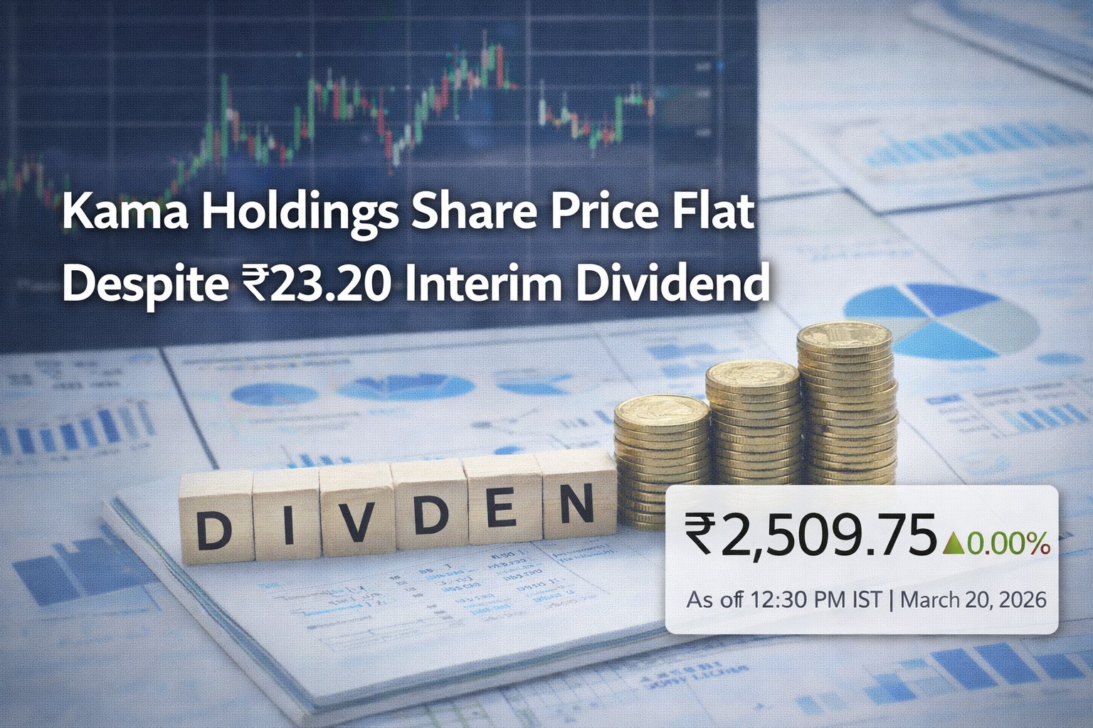 Kama Holdings Share Price Flat Despite ₹23.20 Interim Dividend Announcement