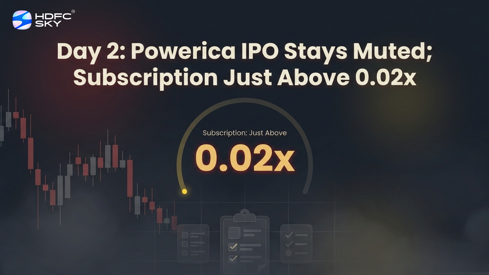 Day 2: Powerica IPO Stays Muted; Overall Subscription Edges Just Above 0.02x 