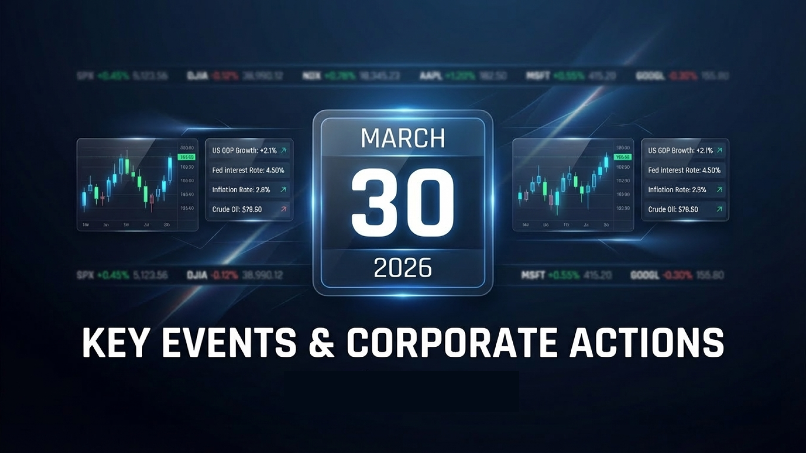 Key Events and Corporate Actions: March, 30 2026