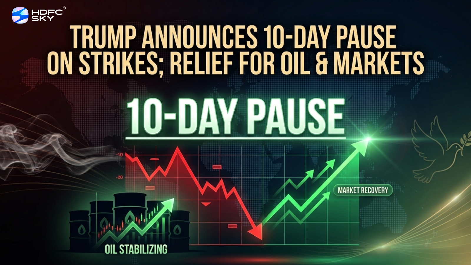 Trump announces 10-Day Pause on Strikes, A Reprieve for Oil and Markets  