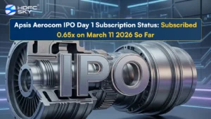 Apsis Aerocom IPO Day 1 Subscription Status: Subscribed 0.65x So Far